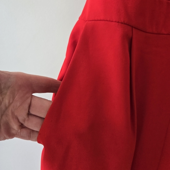 ADELYN RAE Red Sweetheart Neckline Strapless Jumpsuit.Size Small - Picture 6 of 12